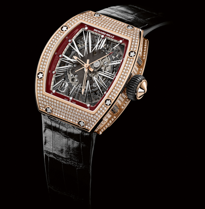 Richard Mille RM023 w różowym złocie. Futurystyczne zegarki nie tylko dla wojowniczych kobiet