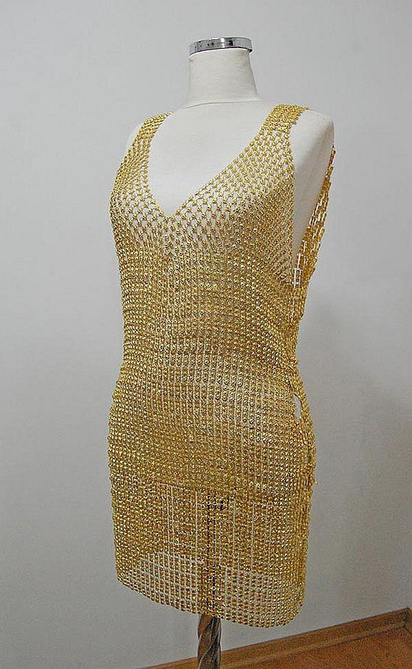 Sukienka ze złota