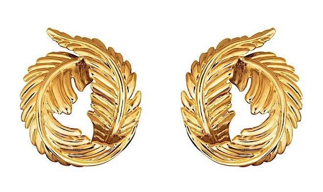 Klipsy Verdura w 18-karatowym złocie. Jesień 2013: biżuteria z wybiegów mody