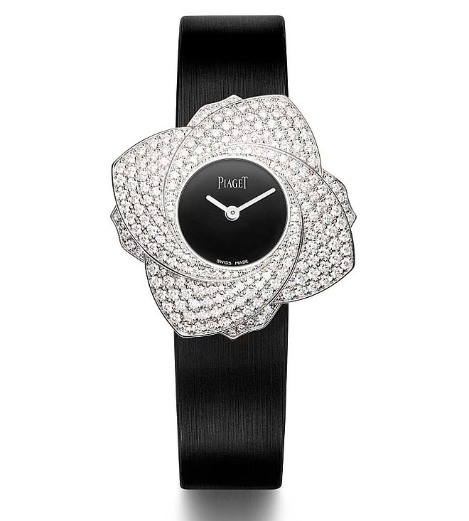 Zegarek Piaget w kształcie słynnego kwiatu