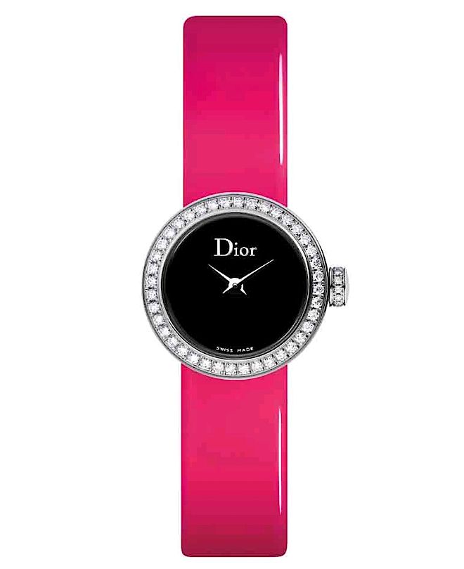 Zegarek La Mini D Dior. Wielki hit Baselworld: kolorowe zegarki